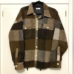 Anine Bing Plaid Bobby Jacket L/G